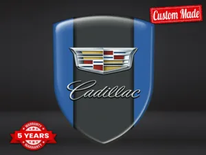 Cadillac Adesivi Cupola Superiori Qualità Emblemi Lusso
